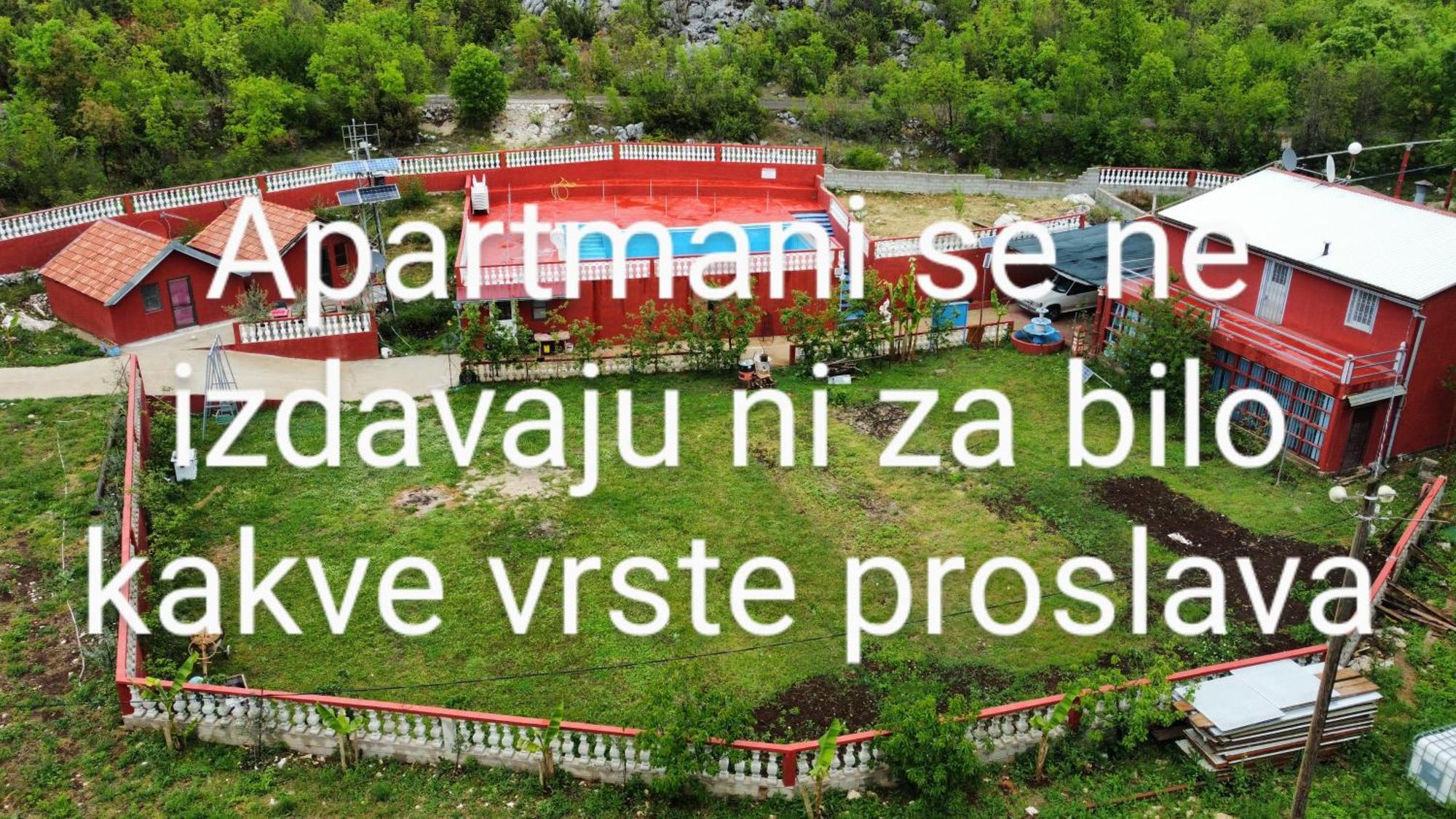 Red Apartman Trebinje Exteriér fotografie